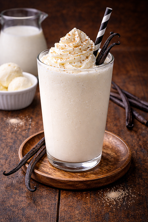 นมสดวานิลลา