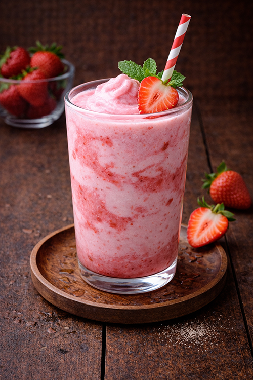 สตรอว์เบอร์รี่โยเกิร์ต