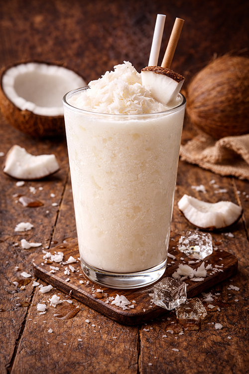 มะพร้าวสดปั่น